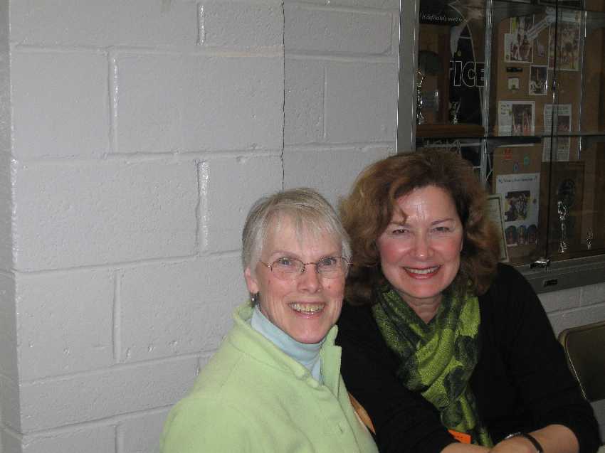 messervy-and-me1 Julie is the glamorous one on the right.