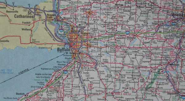 Buffalo map