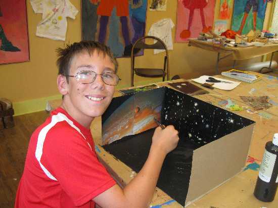 Drew & art 7-28
