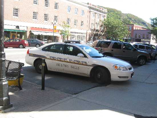 Bellows Falls Police car