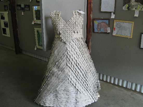 HF egg box ballggown