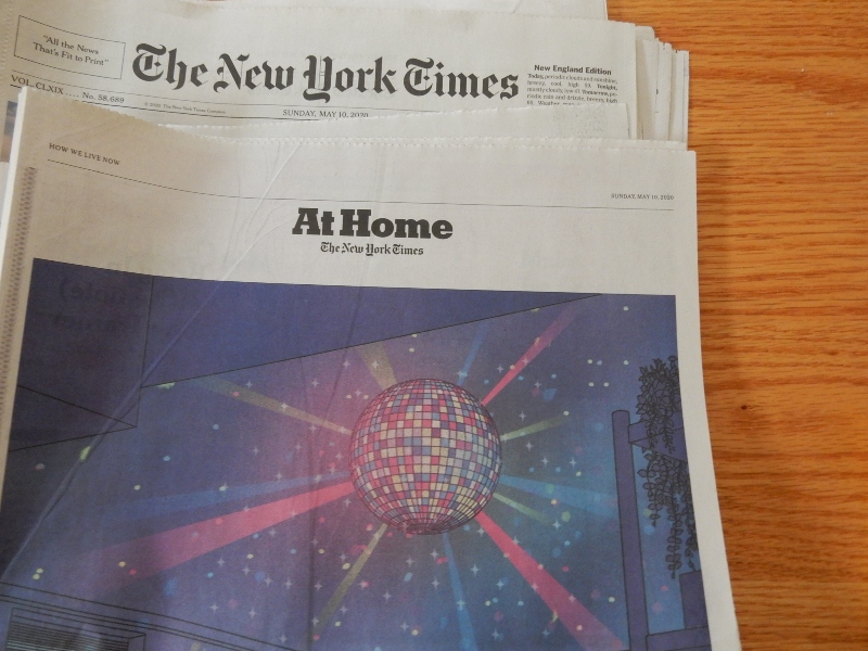 New York Times And My Pandemic Garden